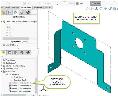 solidworks convert to sheet metal part|sheet metal command in solidworks.